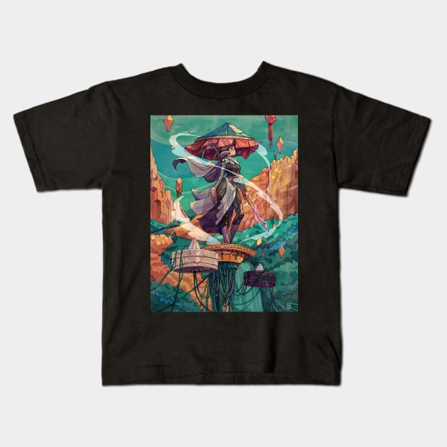 The Chariot Kids T-Shirt by SimzArt